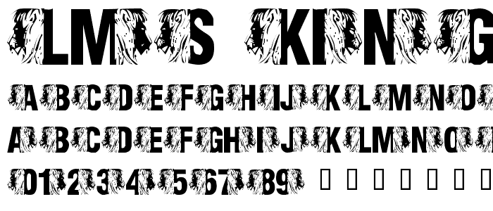 LMS King Of The Font Jungle font